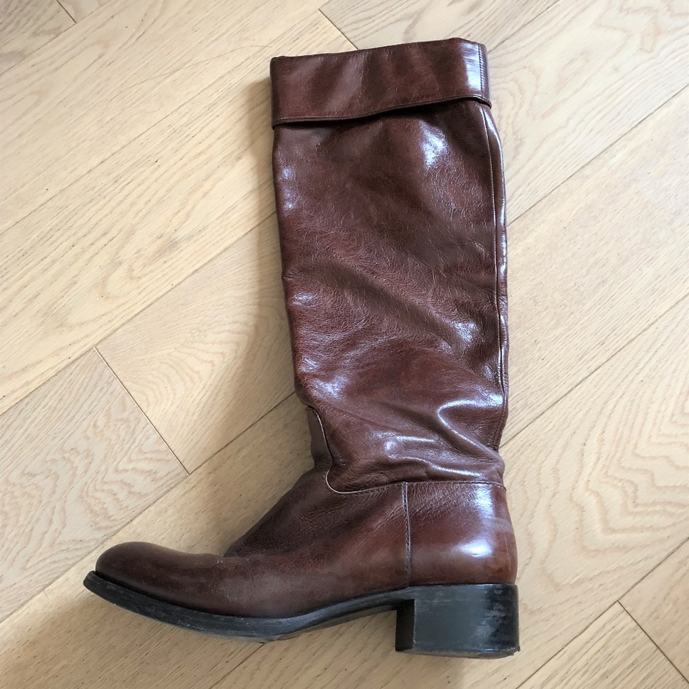 PRADA BOOTS: VERY WORN